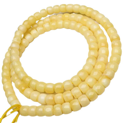 Cuentas de Buda de Cera de Abeja Natural Corte Recto - Accesorios Artesanales - Image 5