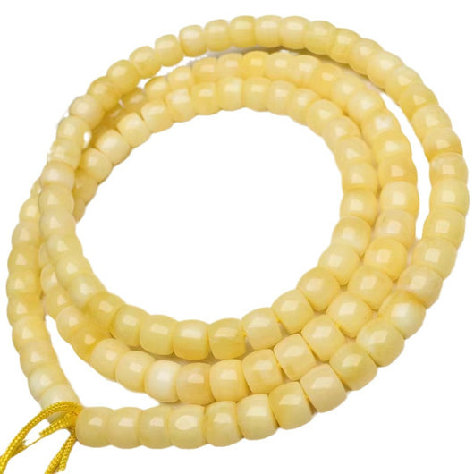 Cuentas de Buda de Cera de Abeja Natural Corte Recto - Accesorios Artesanales - Image 5