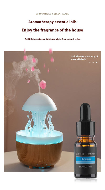 Difusor de Aroma con Luz Nocturna LED Multicolor y Efecto Gota de Agua - Image 21