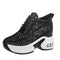Zapatillas Deportivas Casuales para Mujer con Plataforma y Malla Transpirable