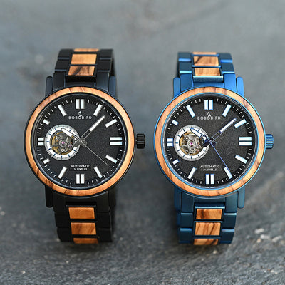 Reloj de Madera para Hombre Ejecutivo - Estilo Profesional