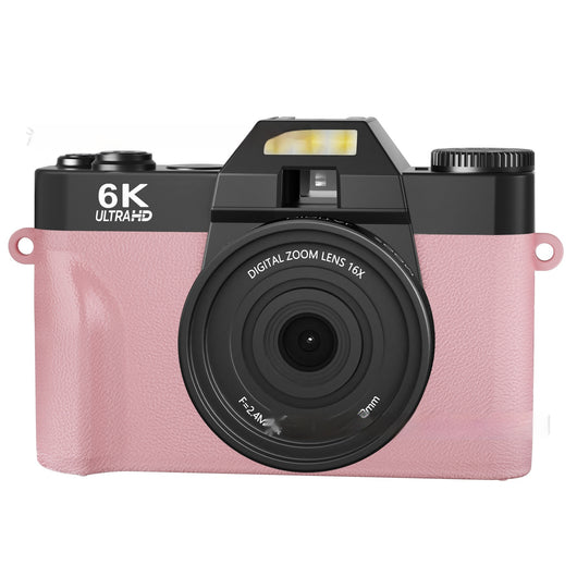 Cámara Mirrorless 6K HD Retro - Profesional y Compacta - Image 7