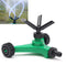 Regadera Automática Giratoria 360° de Tres Brazos