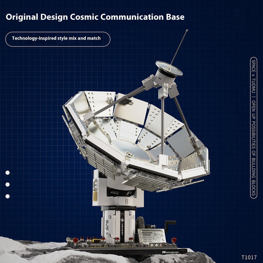 Set de Construcción Base Espacial - Bloques Modulares Educativos