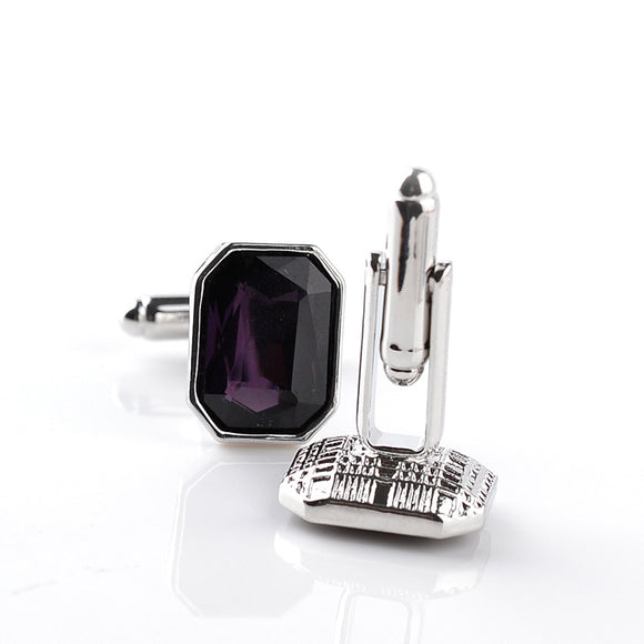 Accesorios de Camisa Diamante de Cristal Multicolor - Estilo Sofisticado