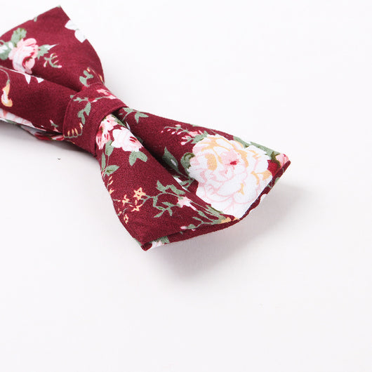Corbatín Estampado de Algodón para Hombre - Estilo Business Casual - Image 18
