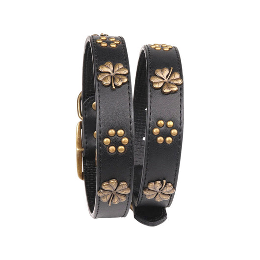 Collar para mascotas con hebilla de bronce vintage - Image 4