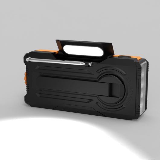 Radio de Emergencia Multifuncional con Linterna y Luz de Lectura - Image 12