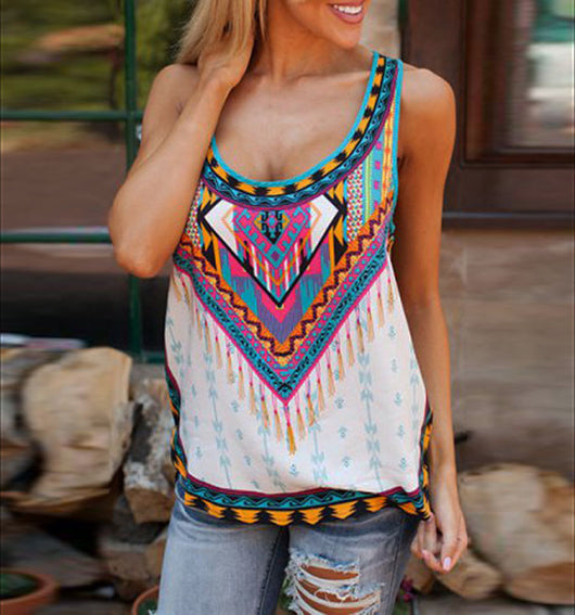 Playera Étnica Estampada - Colección Verano - Image 8