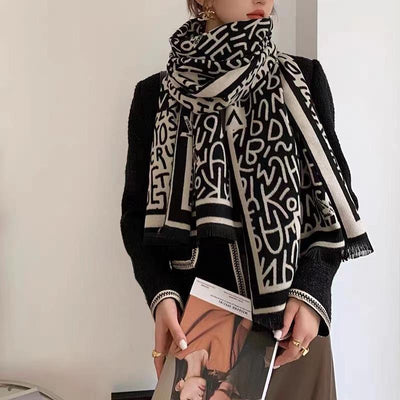 Pashmina Gruesa Térmica Multiusos - Abrigo Cálido y Elegante - Image 28
