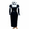 Vestido de Charol PVC Negro Elegante