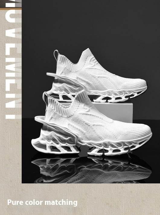 Zapatilla Deportiva Transpirable Talla Grande con Absorción de Impacto para Hombre - Image 11