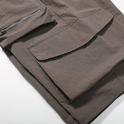 Pantalones Cortos Cargo Sueltos con Múltiples Bolsillos para Hombre - Image 6