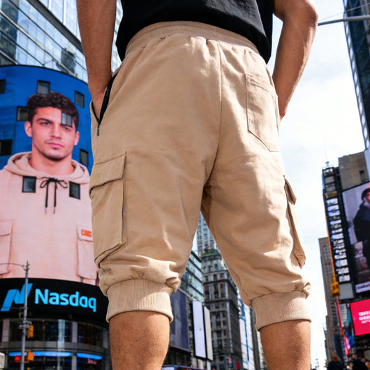 Pantalones Cortos Holgados para Trabajo y Deportes al Aire Libre - Image 27