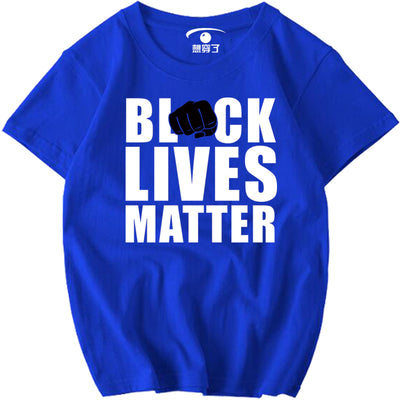 Camiseta de Algodón Negra Personalizable - Black Lives Matter - Image 11