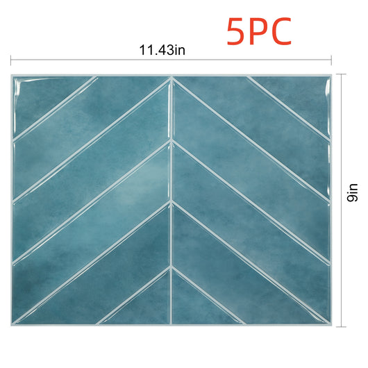 Adhesivo de pared 3D autoadhesivo resistente al aceite para cocina Jade - Image 18