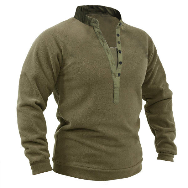 Camisa Henley Térmica para Hombre - Transpirable y Abrigada