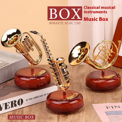Caja de Música Giratoria con Violín - Instrumento Musical Decorativo - Image 4