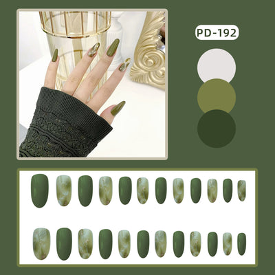 Uñas Postizas Adhesivas Efecto Ballet Esmerilado - Manicura Perfecta Lista para Usar - Image 29
