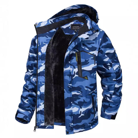 Chaqueta Térmica Impermeable para Hombre - Abrigo Grueso Invierno y Otoño - Image 4