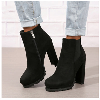 Botas Martin Estampado Leopardo con Punta Redonda - Image 6