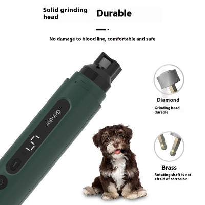 Cortaúñas Eléctrico para Perros y Gatos - Silencioso Recargable con 5 Velocidades - Image 4