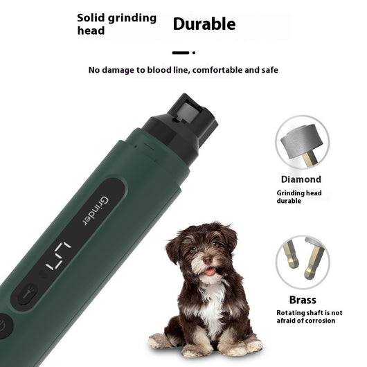 Cortaúñas Eléctrico para Perros y Gatos - Silencioso Recargable con 5 Velocidades - Image 4