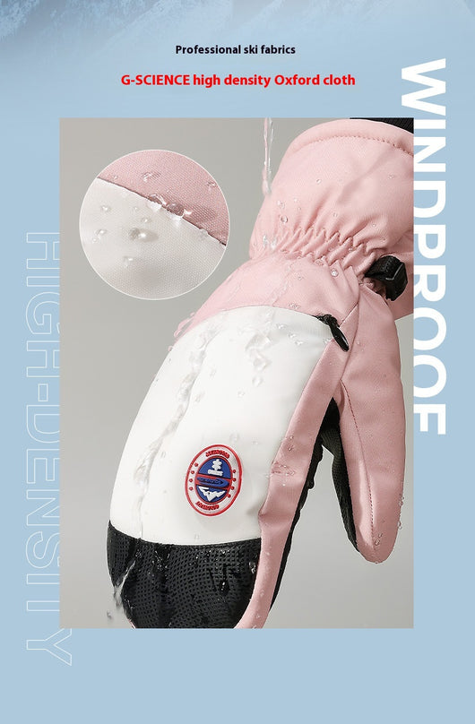 Guantes de Snowboard para Mujer Impermeables con Pantalla Táctil y Forro Térmico - Image 20