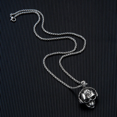 Collar Colgante Geométrico Acero Titanio Vintage para Hombre - Image 14