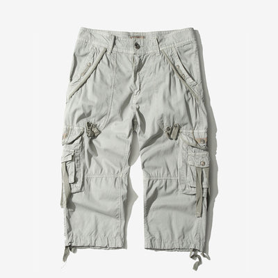Pantalones Cortos Cargo con Múltiples Bolsillos para Playa - Image 20