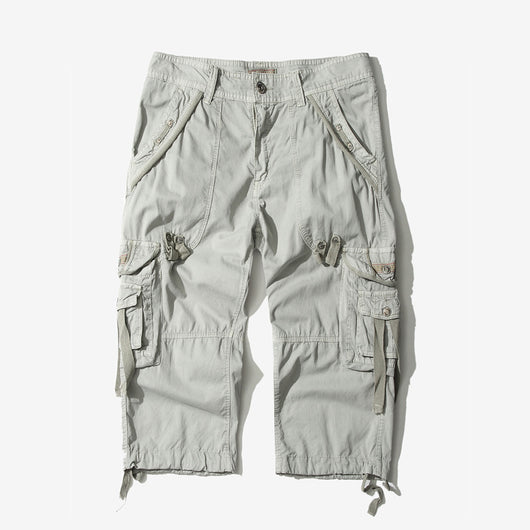 Pantalones Cortos Cargo con Múltiples Bolsillos para Playa - Image 20
