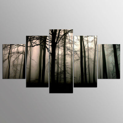 Cuadro Decorativo Moderno Pintura al Óleo para Sala de Estar y Entrada - Conjunto de Cinco Piezas SUNSUN - Image 4