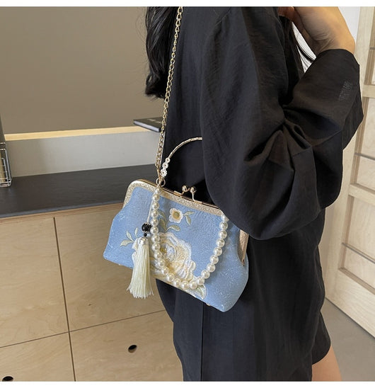 Bolso Crossbody Bordado Estilo Chino Han Tradicional Premium - Image 30
