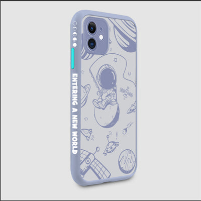 Funda para Celular Astronauta Lujo - Silicona Mate Antiimpactos - Image 9