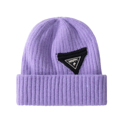 Gorro de Punto Grueso con Pelaje de Conejo - Juego Completo - Image 3