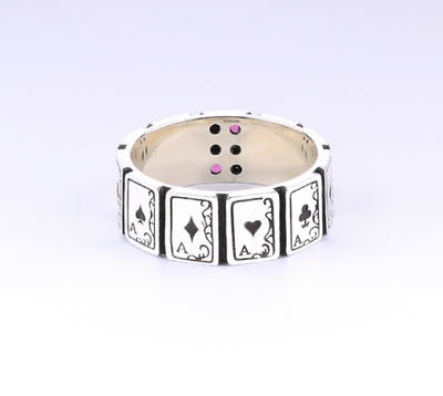 Anillo Clásico Poker Plata 925 Esterlina - Image 11