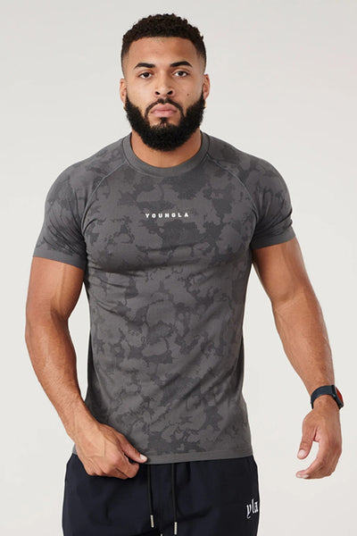 Playera Deportiva Camuflaje para Hombre - Rendimiento y Estilo - Image 6