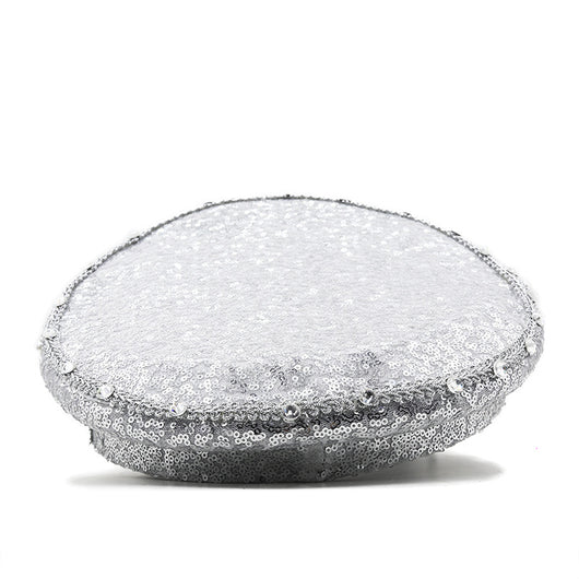 Cámara Digital con Montaje de Diamantes y Lentejuelas Plateadas - Image 10