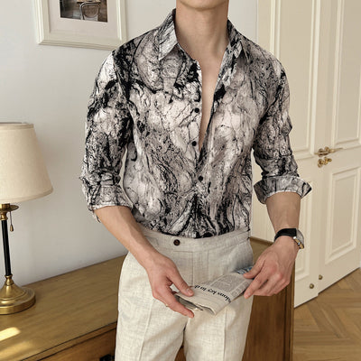 Camisa Floral Suelta de Manga Corta - Estilo Trendy y Elegante - Image 4