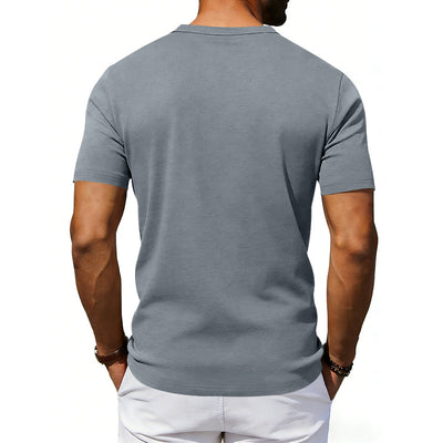 Camiseta Holgada Transpirable de Manga Corta para Hombre - Image 41