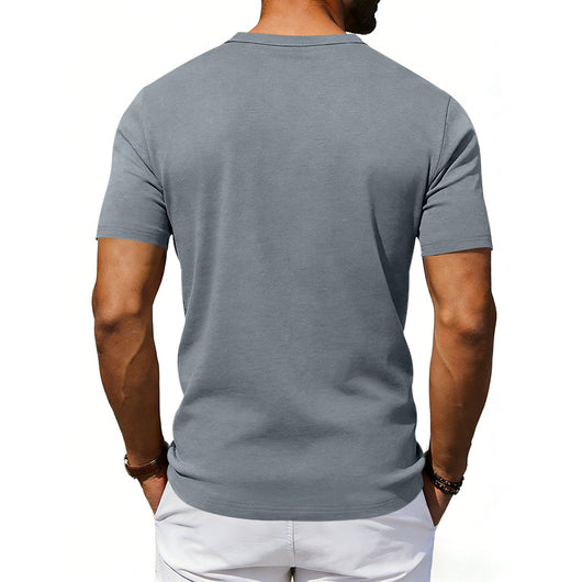 Camiseta Holgada Transpirable de Manga Corta para Hombre - Image 41