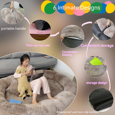 Cama Extragrande para Perros con Funda Removible y Lavable - Image 9