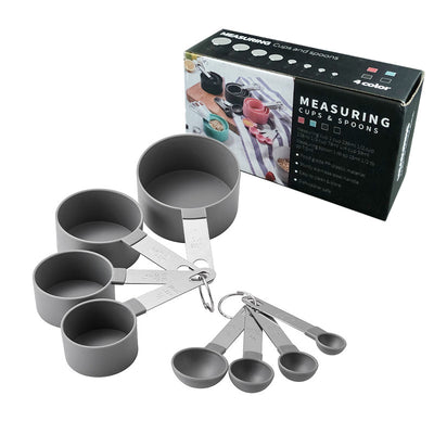 Juego de 8 Tazas Medidoras con Mango de Acero Inoxidable - Image 6