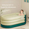 Bañera Inflable Portátil con Almacenamiento Integrado
