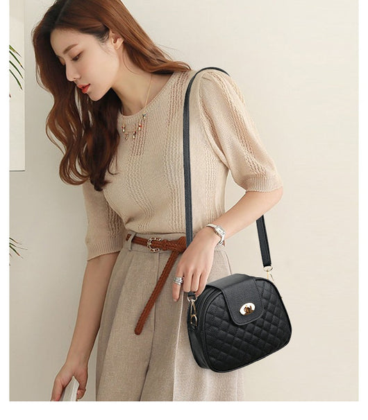 Bolso Cuadrado Coreano para Mamá - Versátil y Elegante - Image 10