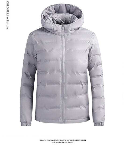 Chaqueta Acolchada de Plumón para Parejas - Abrigo Térmico y Cálido - Image 20