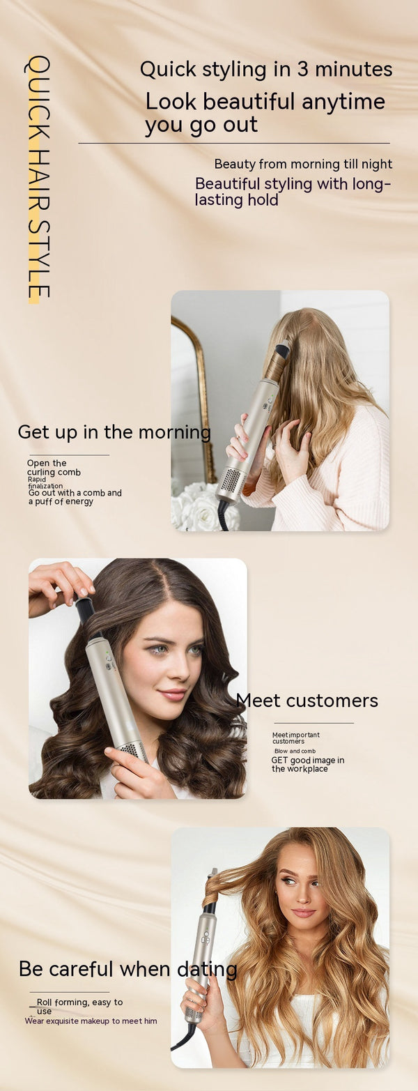Secador de Cabello Automático Multifuncional