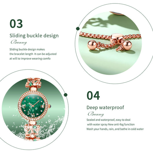 Reloj Pulsera Mujer Lujo Premium Resistente al Agua - Image 15