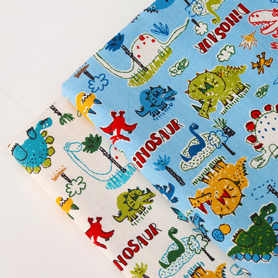 Tela de Lienzo Algodón con Dinosaurios Tiernos para Proyectos DIY - Image 8