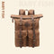 Mochila Vintage de Cuero Crazy Horse Impermeable con Gran Capacidad